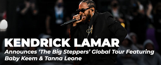 Kendrick Lamar Announces 'The Big Steppers Tour